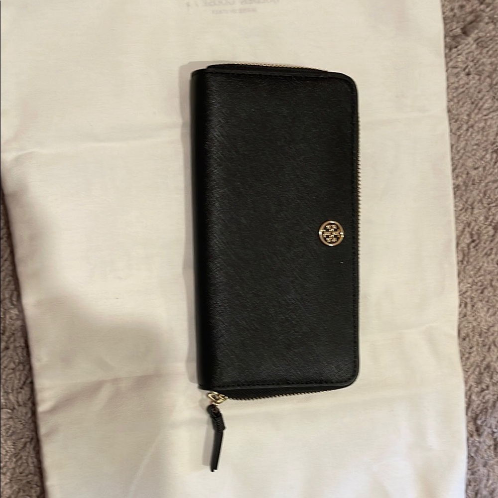 Tory Burch Black Wallet